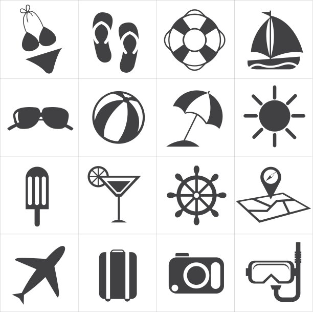 图标的夏天图片下载