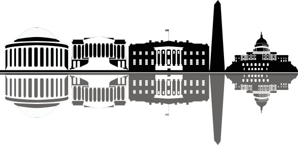 华盛顿的天际线图片下载