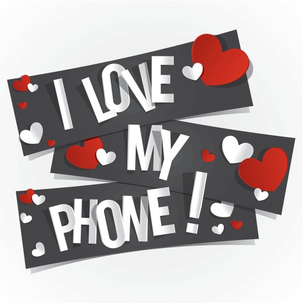 我爱我的手机横幅图片下载