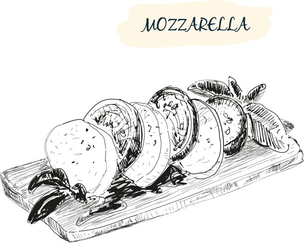 马苏里拉奶酪图片下载