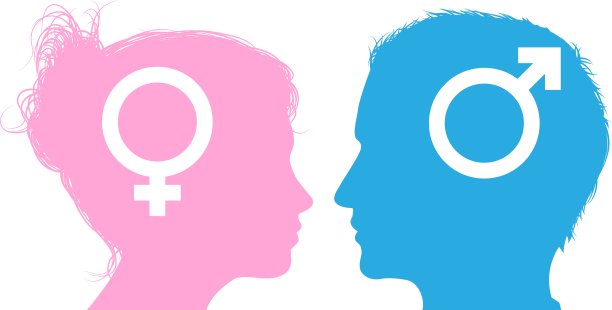 男人和女人在谈话图片下载