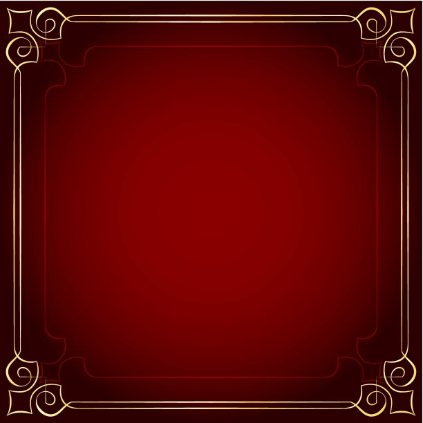 漂亮的框架上的红色背景图片下载