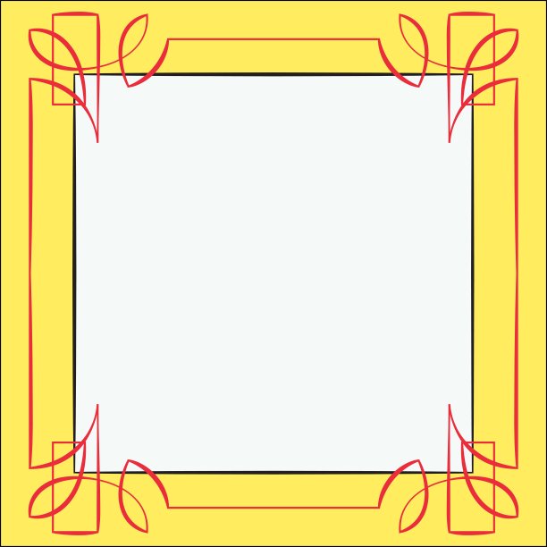 矢量框架。为设计元素图片下载