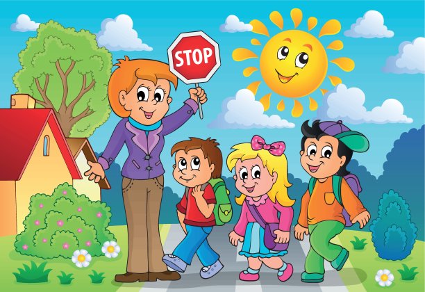 学校儿童主题形象2图片下载