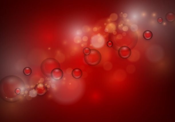 带有透明气泡的矢量背景图片下载