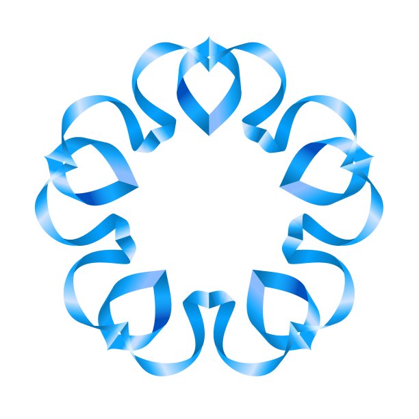 鲜花丝带图片下载