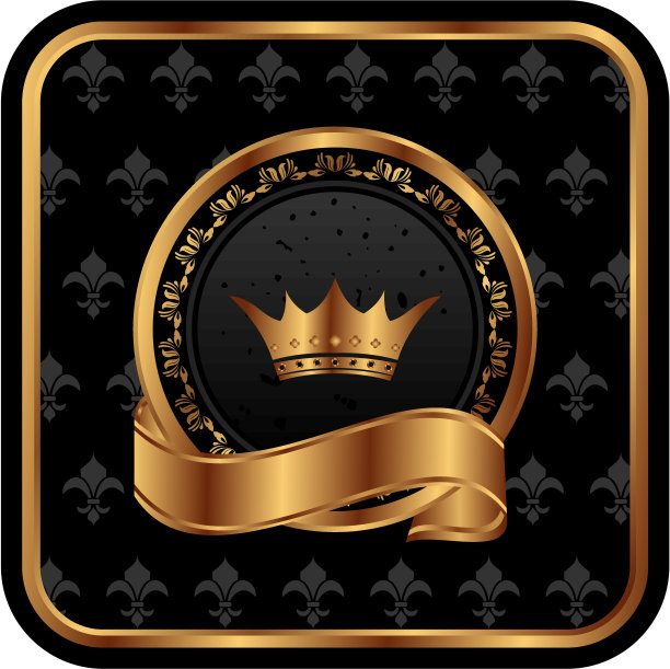 黄金古董框架设计包装图片下载