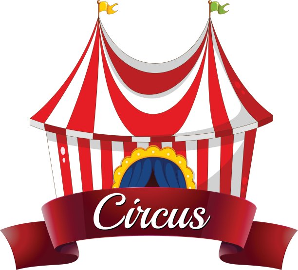 一个马戏团的标签图片下载
