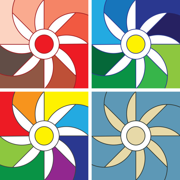 抽象的日落图片下载