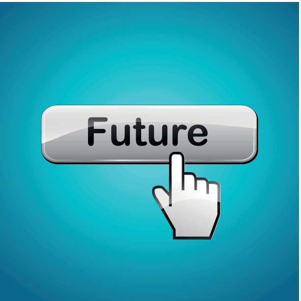未来矢量插图图片下载