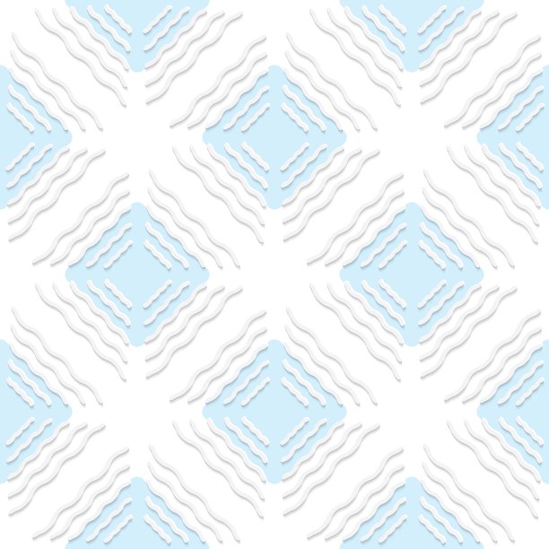 带有蓝色图案的斜白色波浪线图片下载