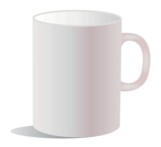 白色的杯子图片下载