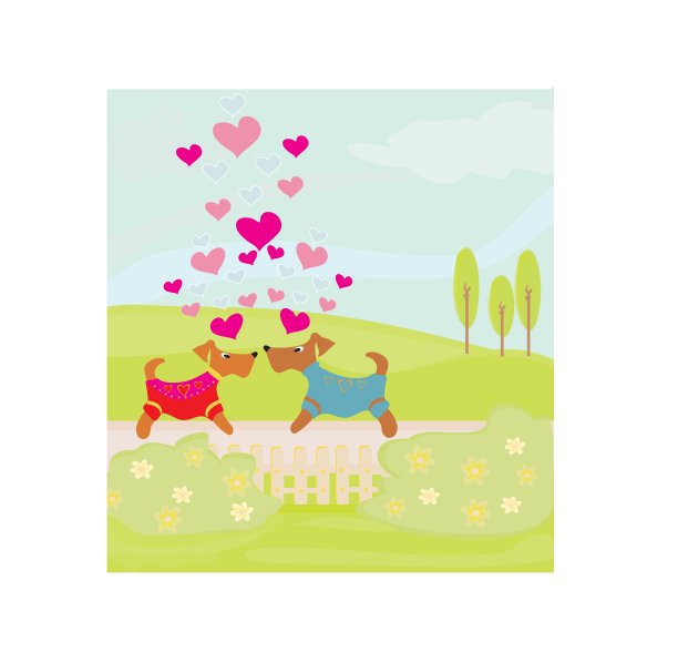 可爱的爱狗图片下载