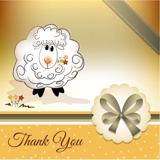 感谢卡图片下载