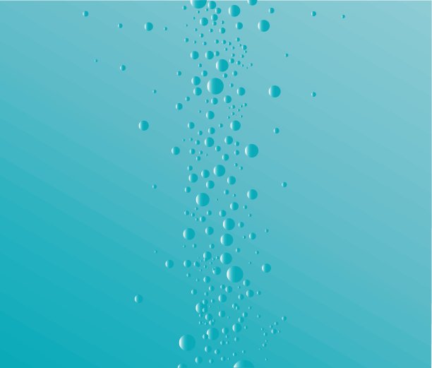 不断上升的泡沫图片下载