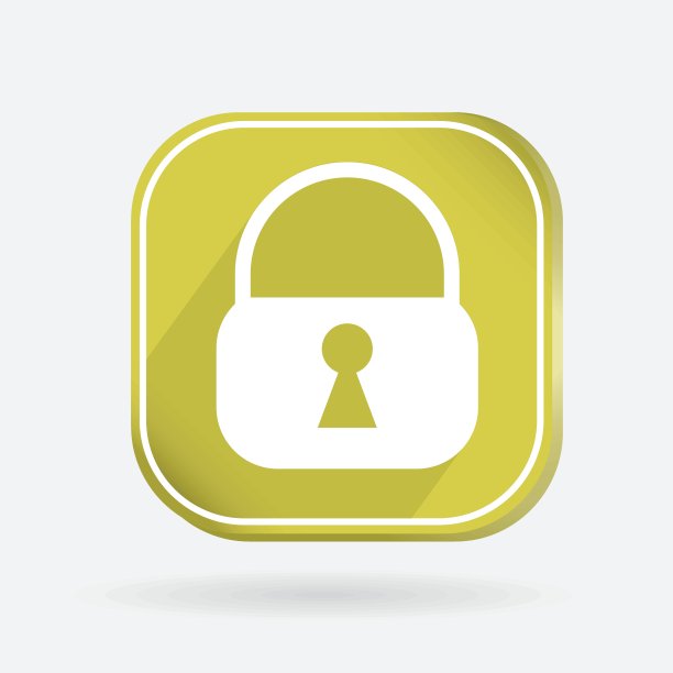 方形图标,挂锁图片下载