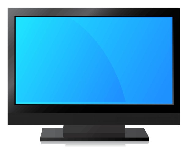 黑色液晶，LED，等离子电视图片下载