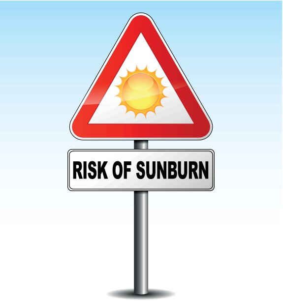 晒伤的风险图片下载