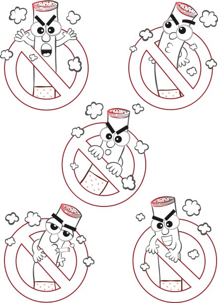 禁烟令的漫画图片下载