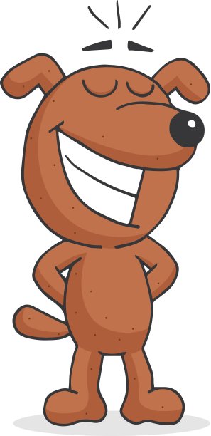 快乐的狗图片下载