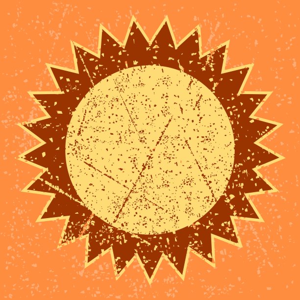 枯燥乏味的太阳图片下载