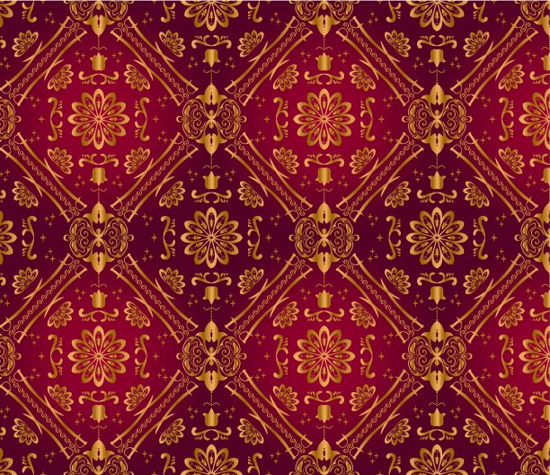 复古的深红色壁纸。无缝的图片下载