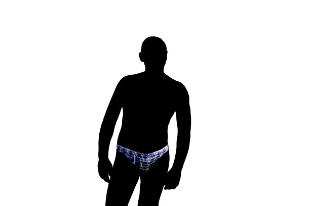 穿着短裤游泳的男人图片下载