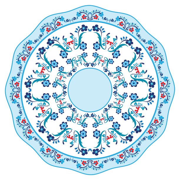 蓝色东方奥斯曼设计十八图片下载