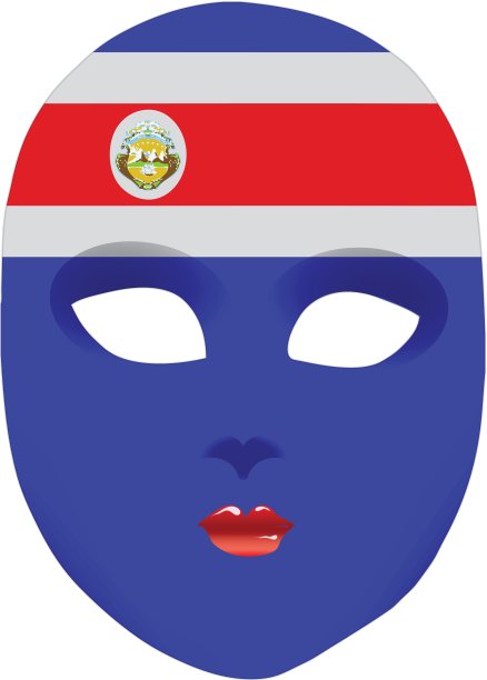 哥斯达黎加的面具图片下载