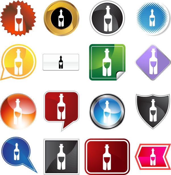 玻璃瓶图标设置图片下载