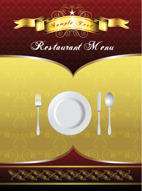 菜单卡片设计图片下载