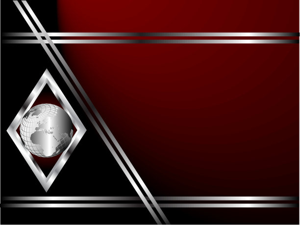 深红色和银色的名片或背景模板图片下载