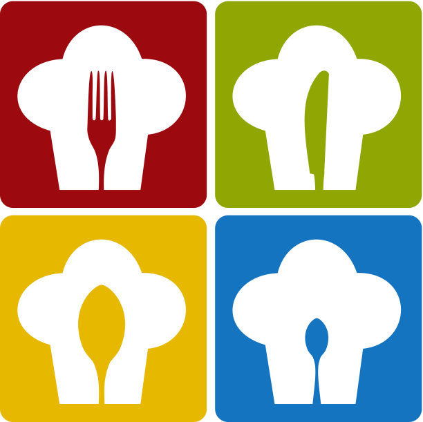 图标厨师餐厅设置模式。图片下载