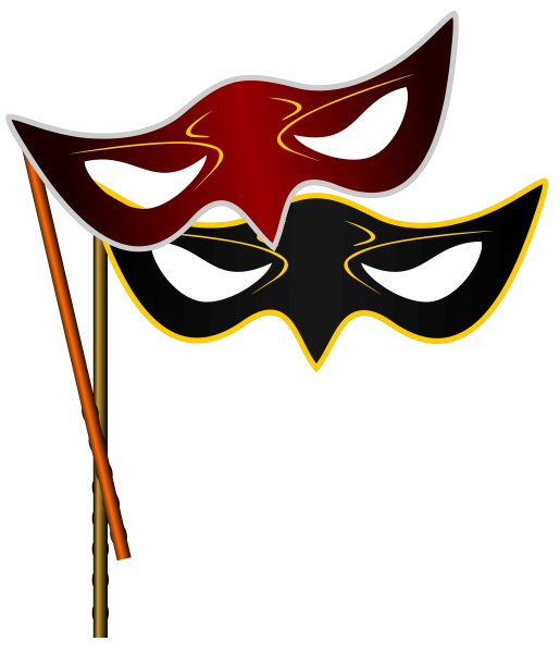 写实的嘉年华面具图片下载