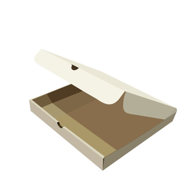 盒子的写实插图图片下载