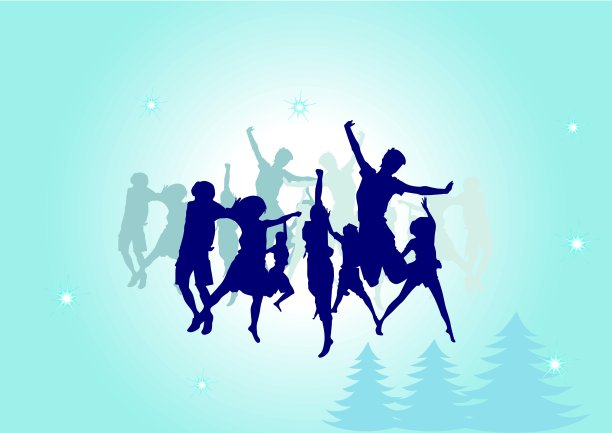 一群在跳舞的人图片下载