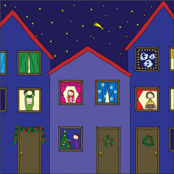 圣诞夜图片下载