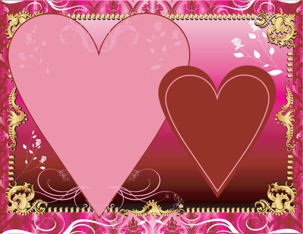 红粉色的模板图片下载