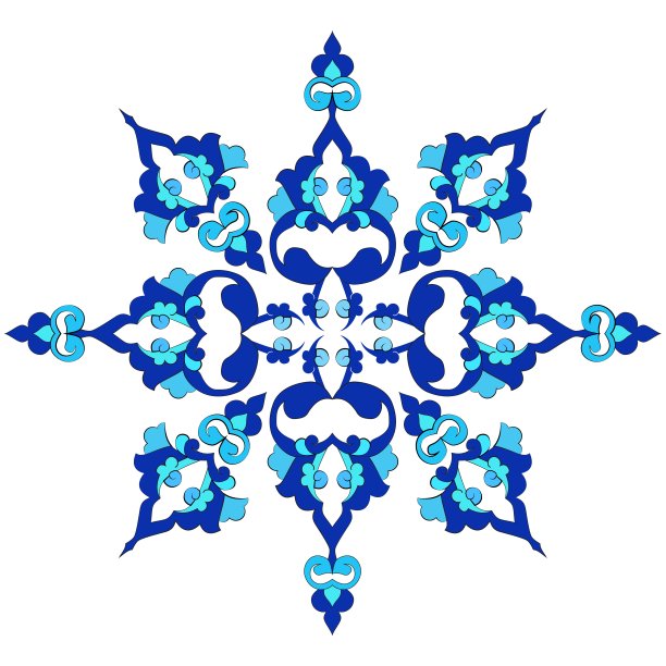 蓝色东方奥斯曼设计29图片下载