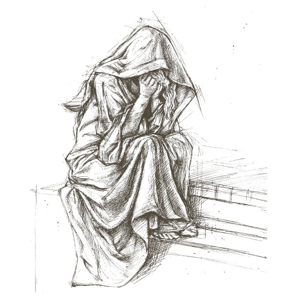 墓地的天使图片下载