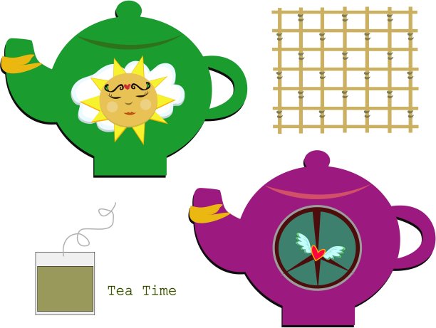 混合茶时间项目图片下载