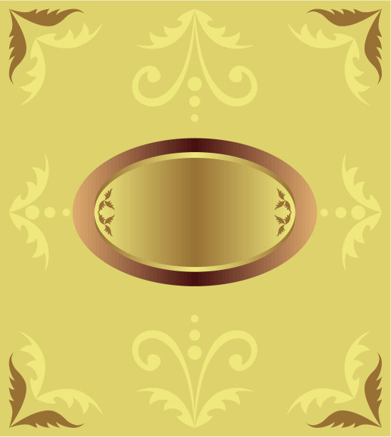 带窗饰的抽象卡片图片下载