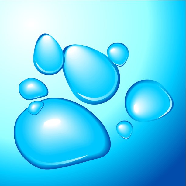 抽象背景与闪亮的气泡图片下载