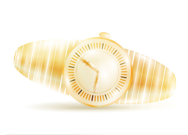 金色的手表图片下载