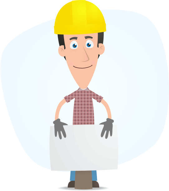 建筑者在白板后面图片下载