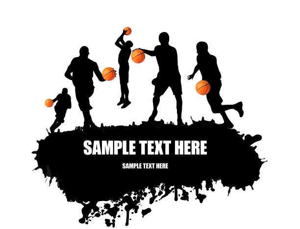 篮球的海报图片下载