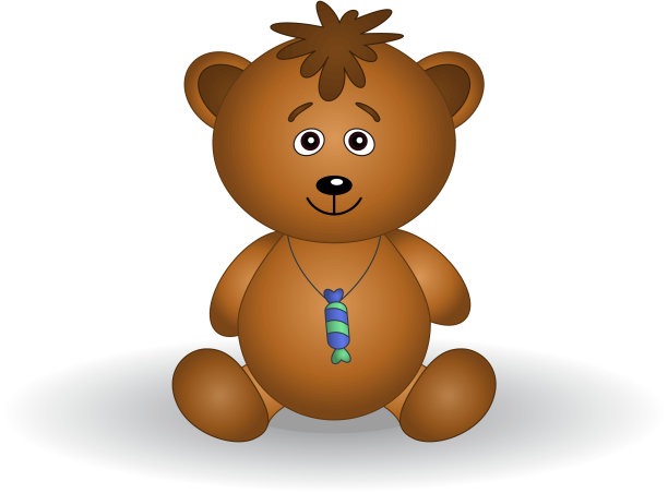 泰迪熊幼崽带着甜蜜图片下载