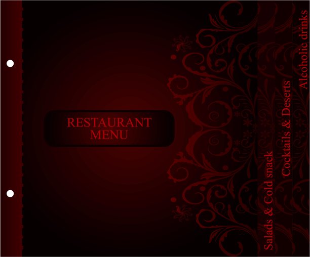 餐厅的菜单图片下载