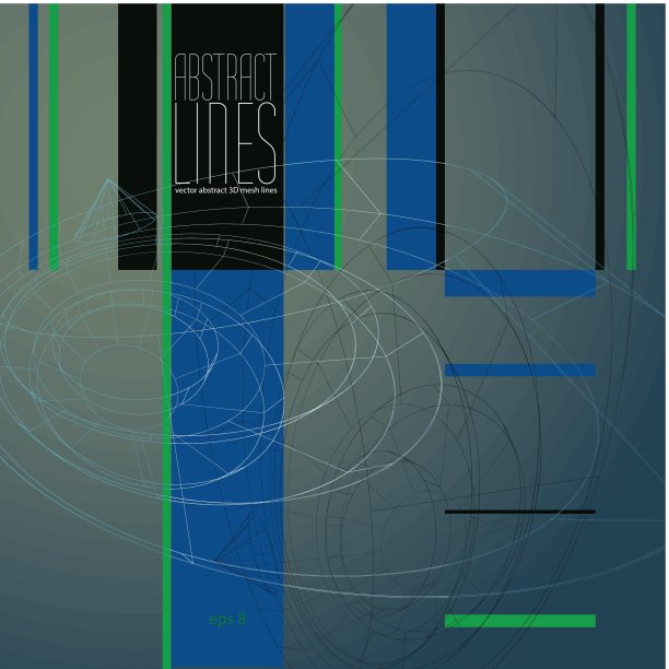 矢量抽象线、通信与数字技术图片下载