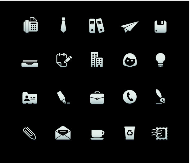 办公商务//银色系列图片下载